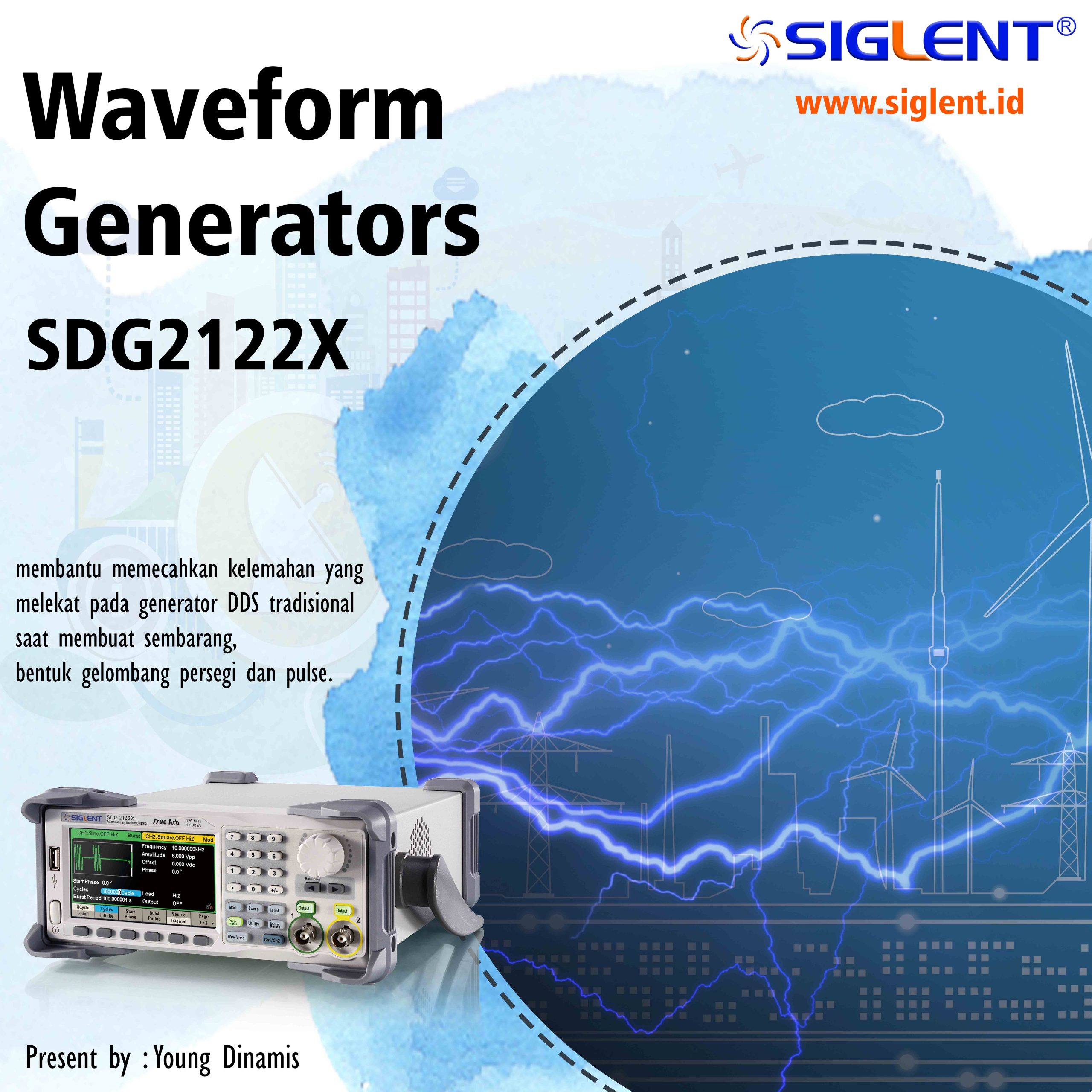SDG2000X Series Function/Arbitrary Waveform Generators