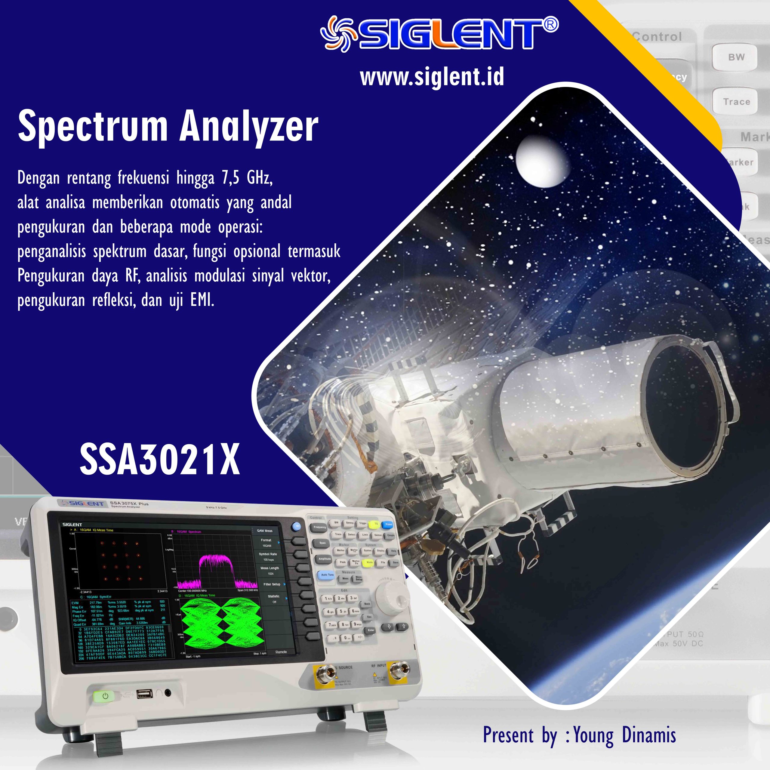 SSA3000X Series Spectrum Analyzers